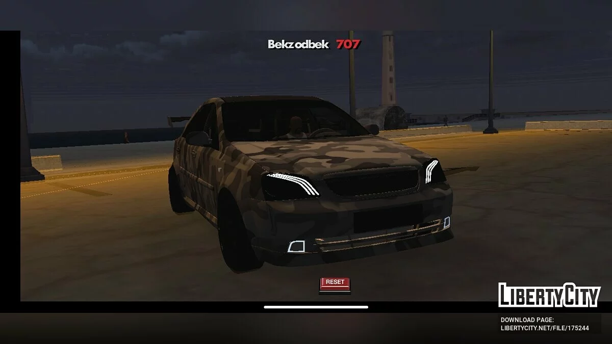 Chevrolet Lacetti с тюнингом / GTA San Andreas (iOS, Android)