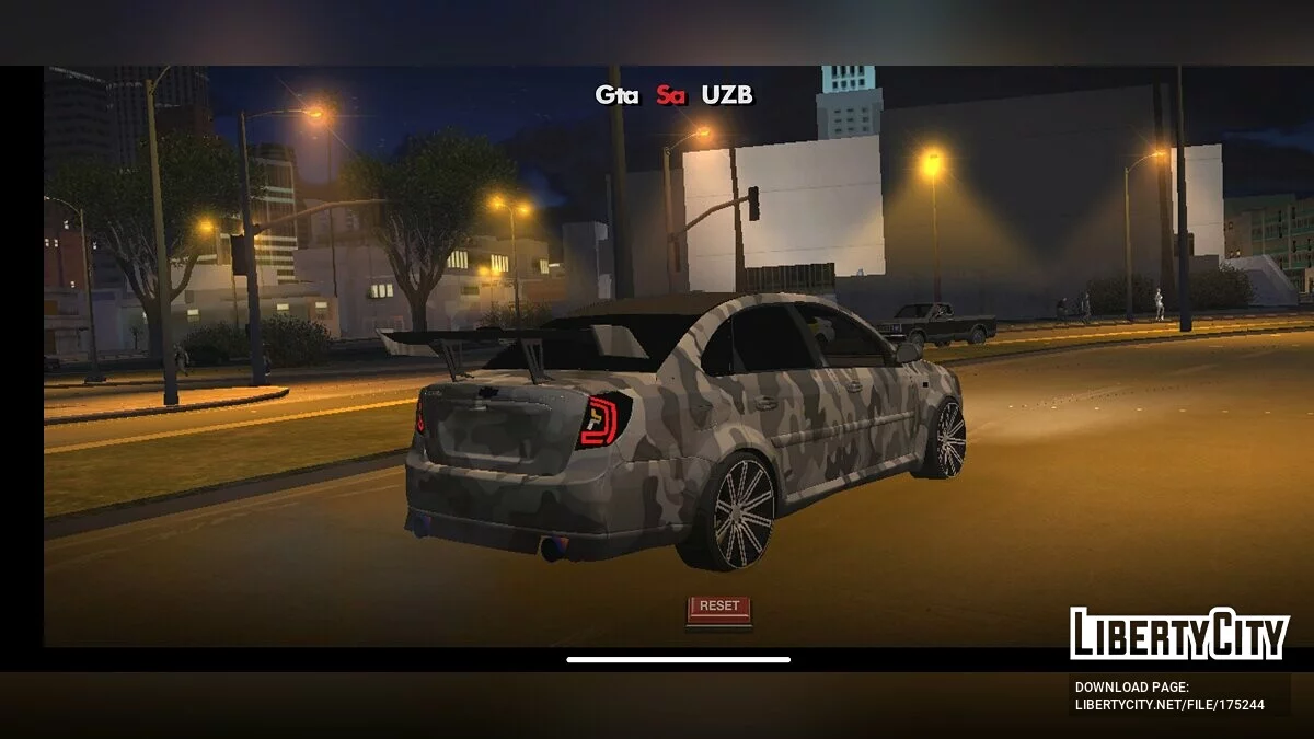 Chevrolet Lacetti с тюнингом / GTA San Andreas (iOS, Android)