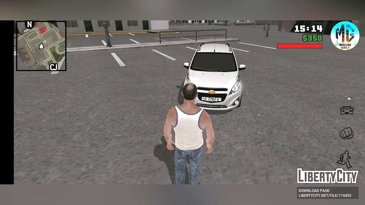 Chevrolet Spark / GTA San Andreas (iOS, Android)
