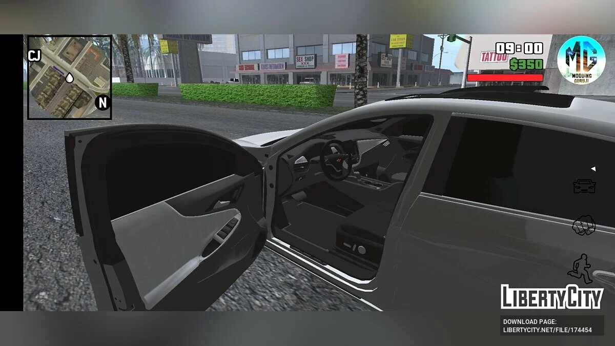 Chevrolet Malibu / GTA San Andreas (iOS, Android)