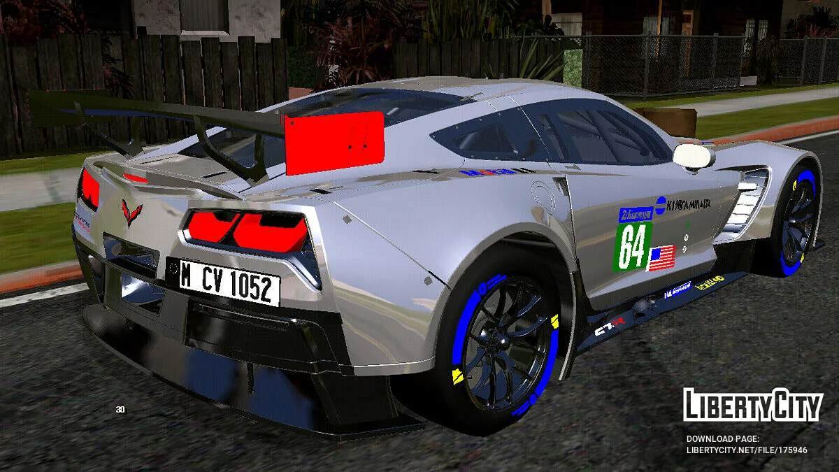 Chevrolet Corvette C7.R (только DFF) / GTA San Andreas (iOS, Android)