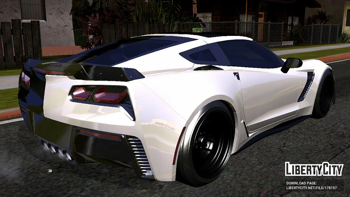 Chevrolet Corvette #2Face (только DFF) / GTA San Andreas (iOS, Android)