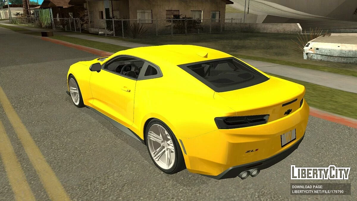 Chevrolet Camaro 2016 / GTA San Andreas (iOS, Android)
