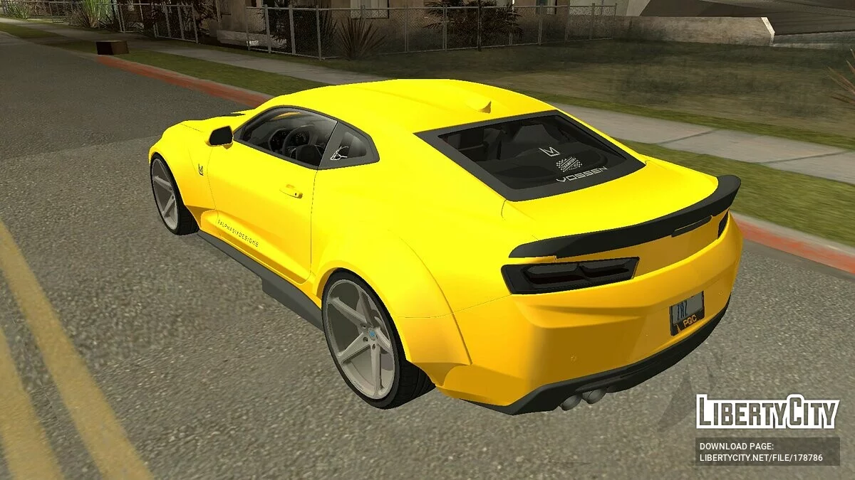 Chevrolet Camaro SS Customized / GTA San Andreas (iOS, Android)