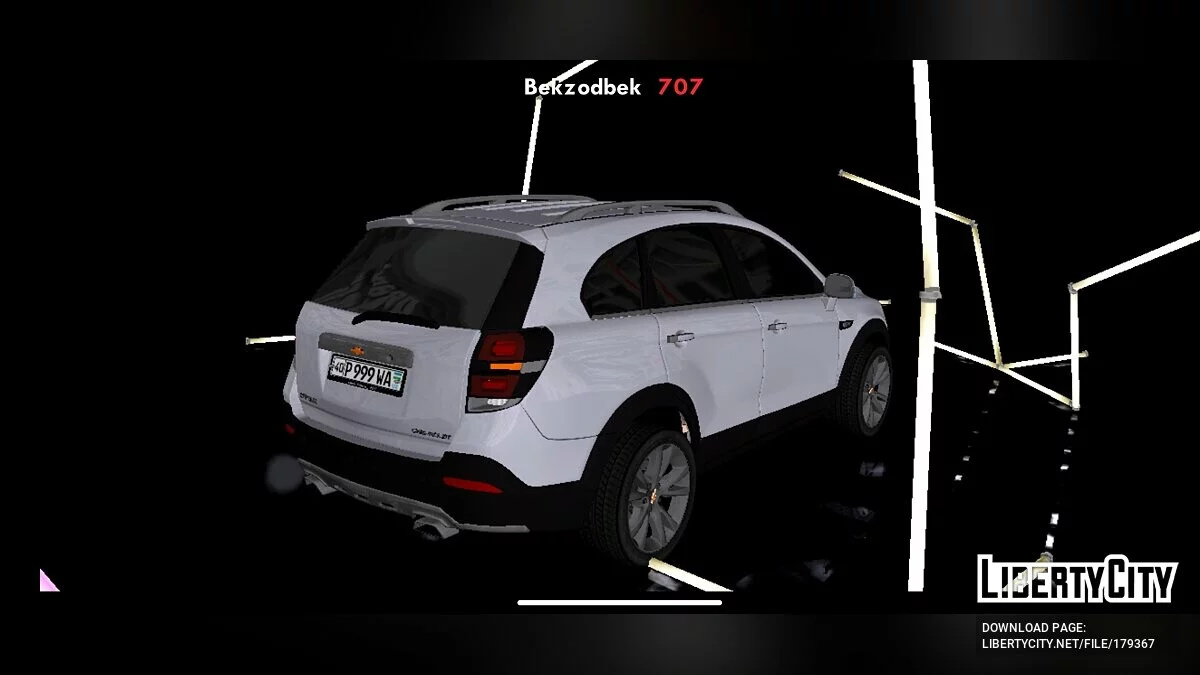 Chevrolet Captiva 4 / GTA San Andreas (iOS, Android)