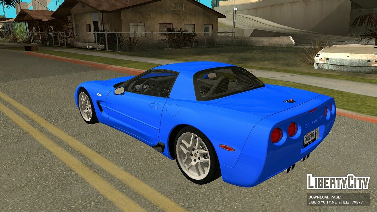 Скачать Chevrolet Corvette Z06 C5 2002 для GTA San Andreas (iOS, Android)