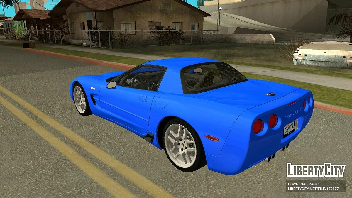 Chevrolet Corvette Z06 C5 2002 / GTA San Andreas (iOS, Android)