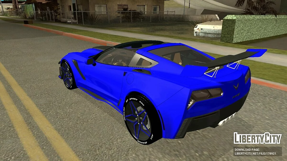 Chevrolet Corvette ZR1 2019 / GTA San Andreas (iOS, Android)