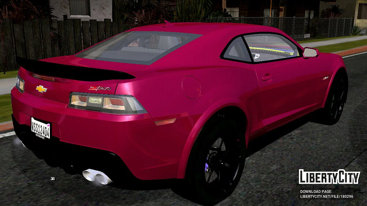 Chevrolet Camaro Z28 2014 / GTA San Andreas (iOS, Android)