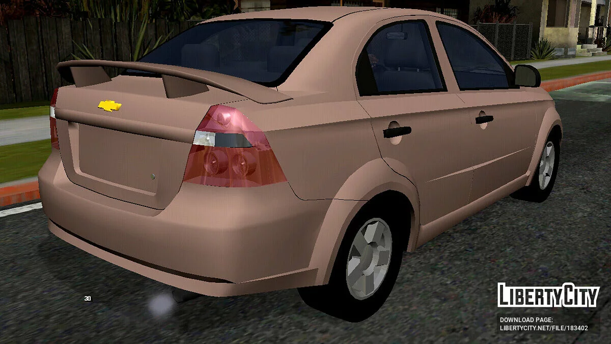 Chevrolet Aveo Sedan (только DFF) / GTA San Andreas (iOS, Android)