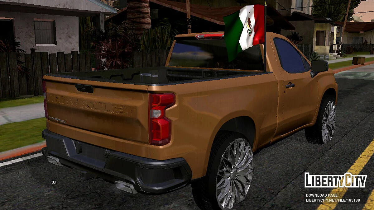 Chevrolet Silverado 2020 Tumbada / GTA San Andreas (iOS, Android)