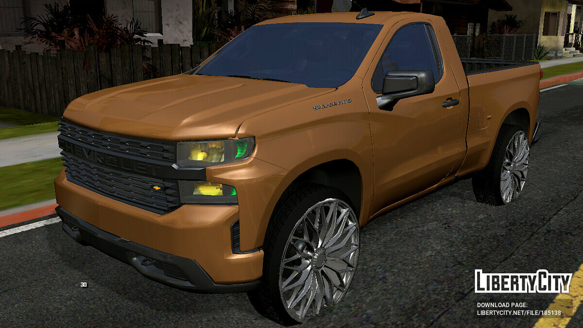 Chevrolet Silverado 2020 Tumbada для GTA San Andreas (iOS, Android) - Картинка #1