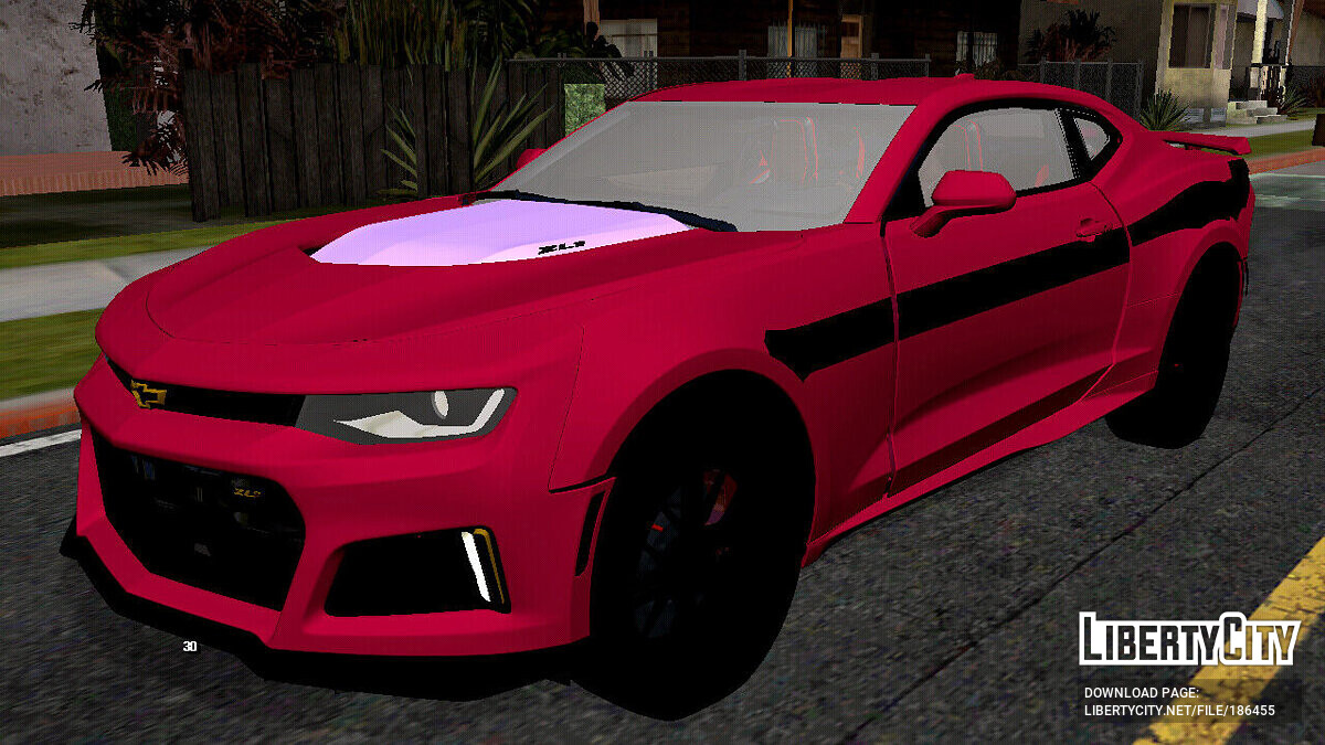 Скачать Chevrolet Camaro ZL1 Hennessey Exorcist (только DFF) для GTA San  Andreas (iOS, Android)