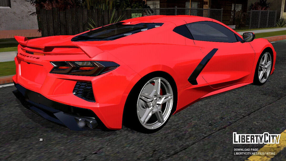 Chevrolet Corvette 2019 (только DFF) / GTA San Andreas (iOS, Android)