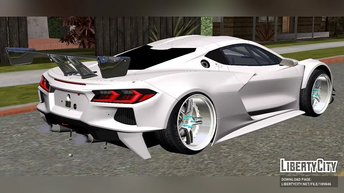 Chevrolet Corvette C8 Stingray Street Race / GTA San Andreas (iOS, Android)