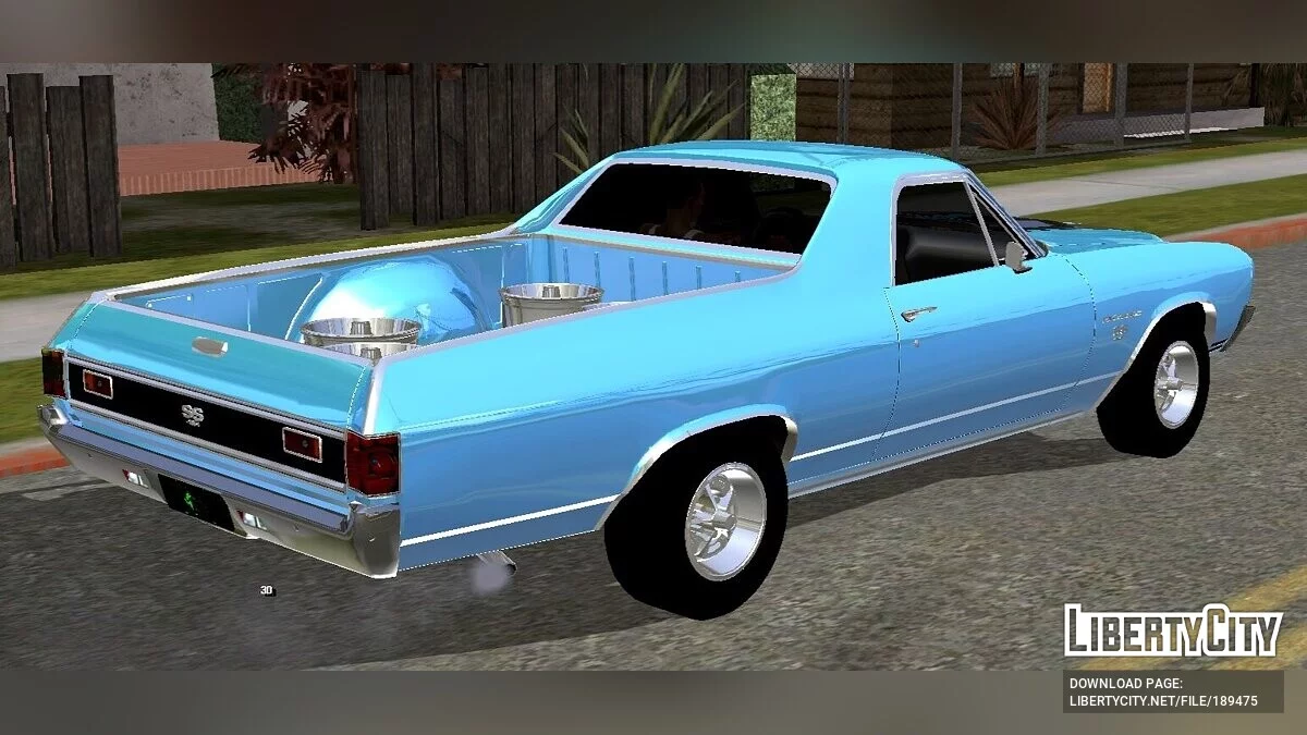 Chevrolet El Camino (только DFF) / GTA San Andreas (iOS, Android)