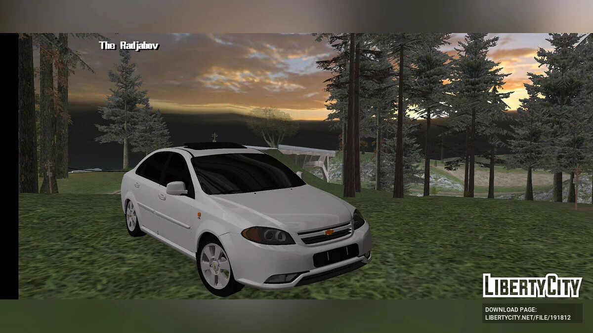 Chevrolet Gentra / GTA San Andreas (iOS, Android)