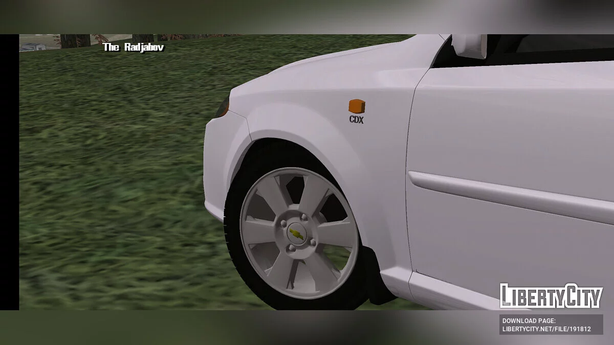 Chevrolet Gentra / GTA San Andreas (iOS, Android)