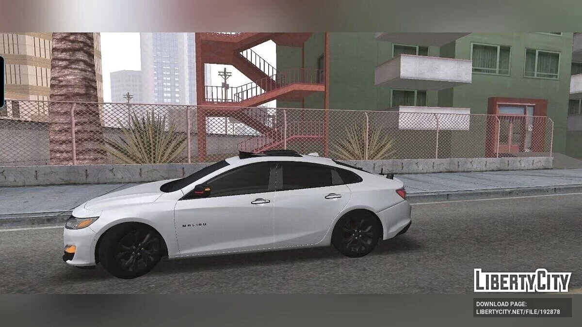 Chevrolet Malibu Black Tuninig / GTA San Andreas (iOS, Android)