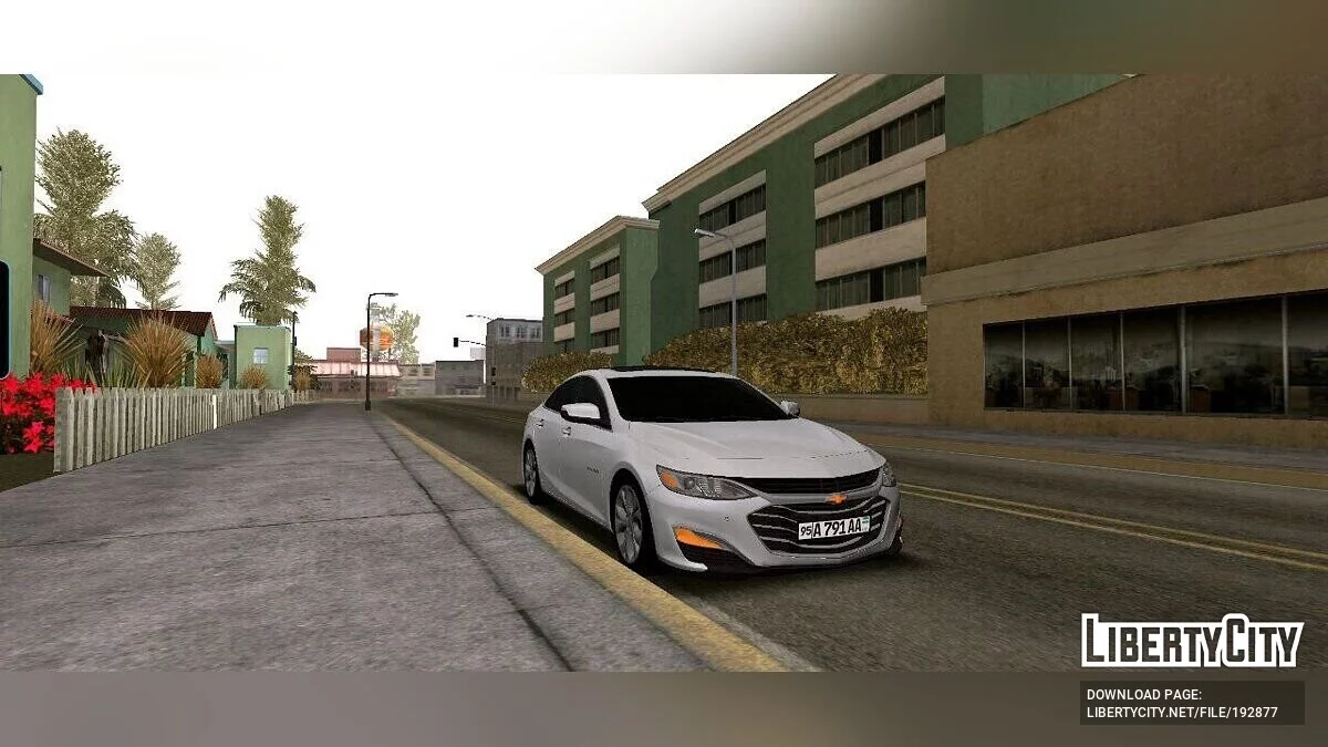 Chevrolet Malibu Сток Версия / GTA San Andreas (iOS, Android)