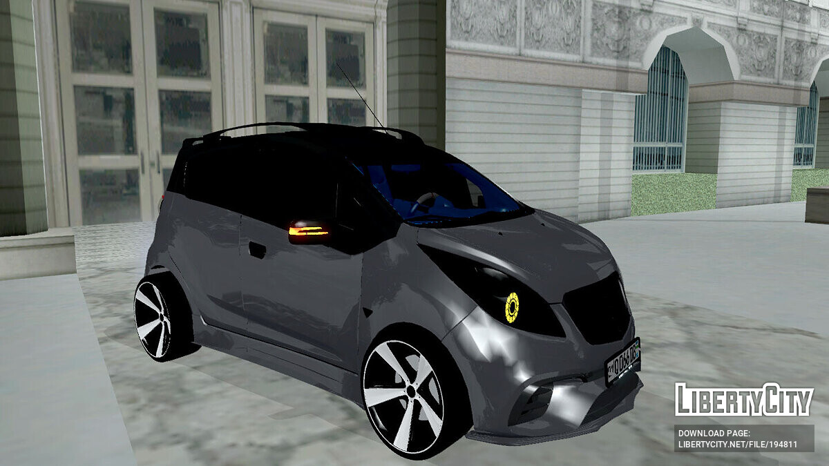 Скачать Chevrolet Spark 066 Tuning для GTA San Andreas (iOS, Android)