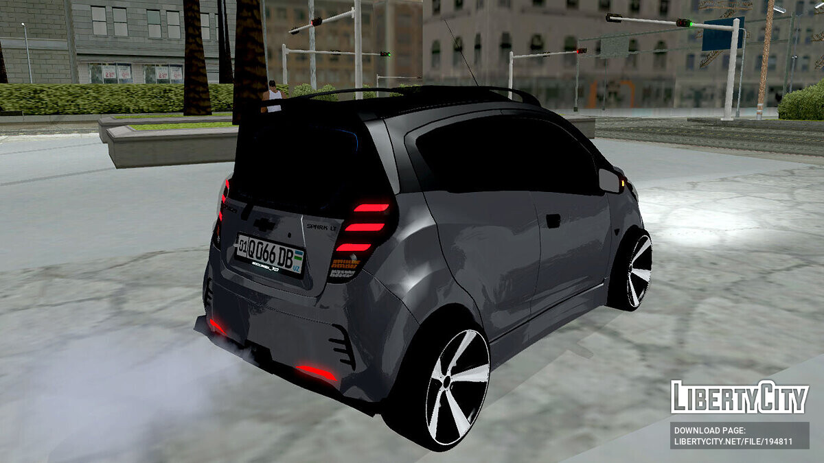 Скачать Chevrolet Spark 066 Tuning для GTA San Andreas (iOS, Android)