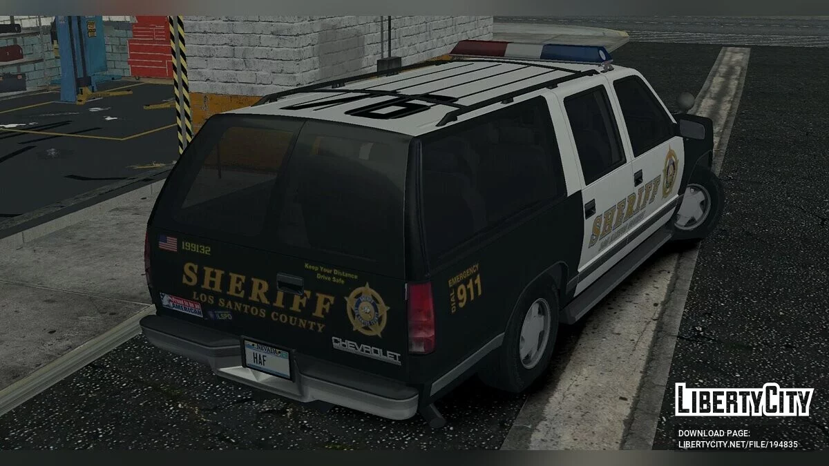 Chevrolet Suburban 92-98 Police Cruiser / GTA San Andreas (iOS, Android)