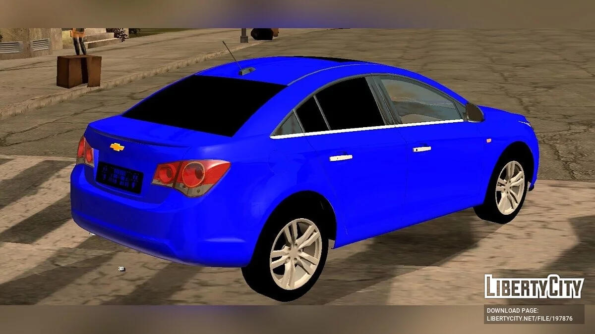 Chevrolet Cruze (только DFF) / GTA San Andreas (iOS, Android)
