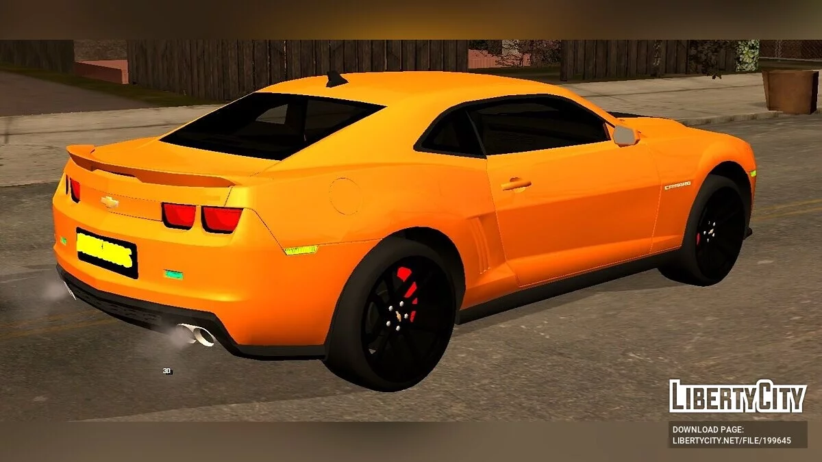 Chevrolet Camaro 2010 (только DFF) / GTA San Andreas (iOS, Android)