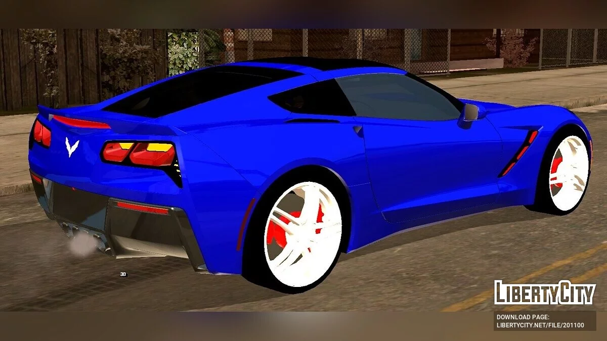 Chevrolet Corvette (только DFF) / GTA San Andreas (iOS, Android)