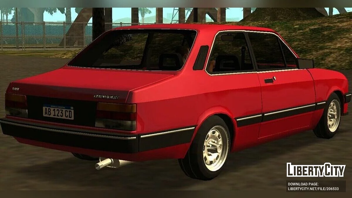 Chevrolet Chevette Argentina (только DFF) / GTA San Andreas (iOS, Android)