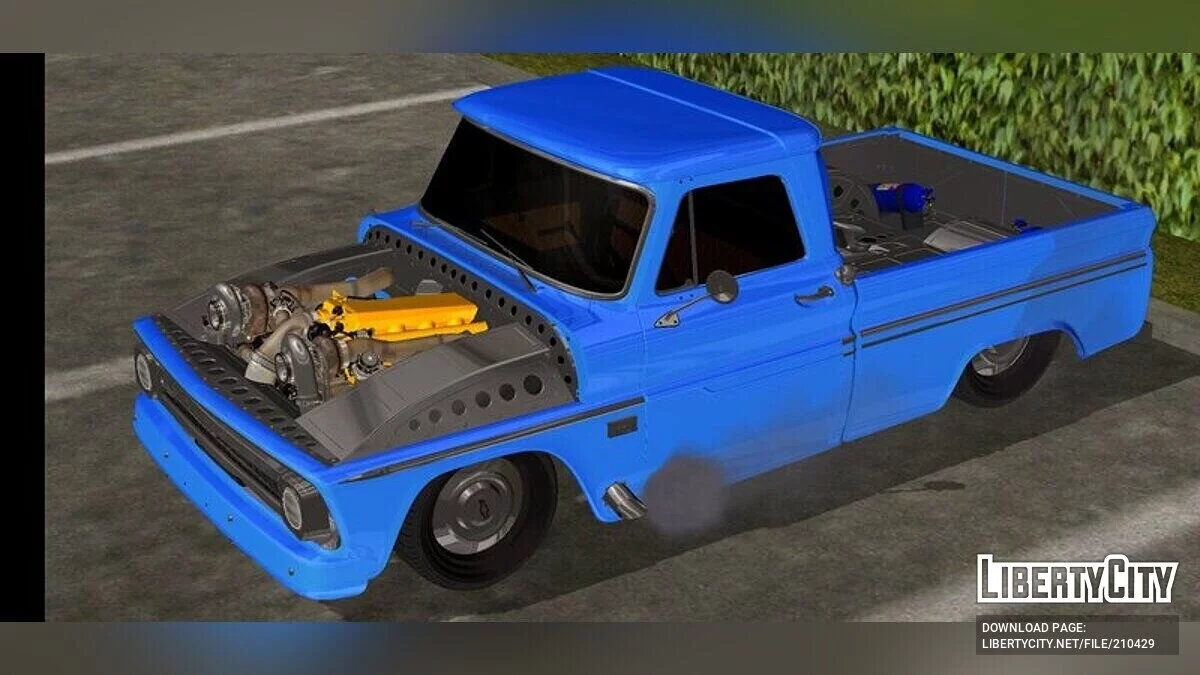Chevrolet C10 Tiffany 1963 / GTA San Andreas (iOS, Android)