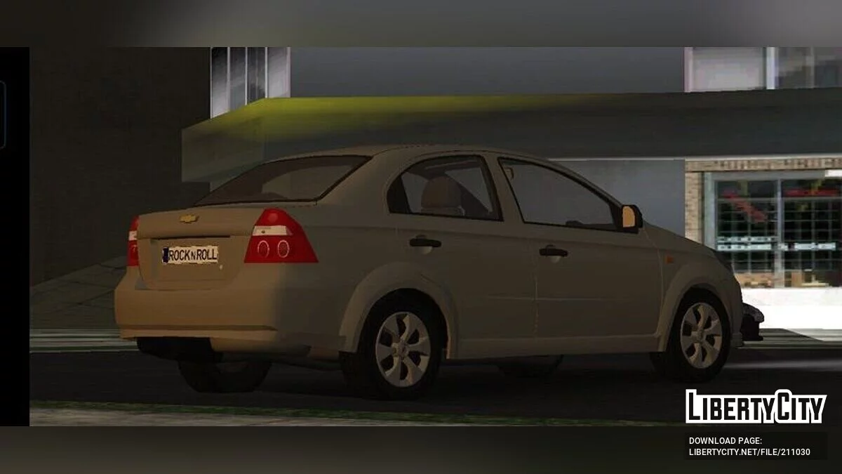 Chevrolet Aveo Nexia 2018 / GTA San Andreas (iOS, Android)