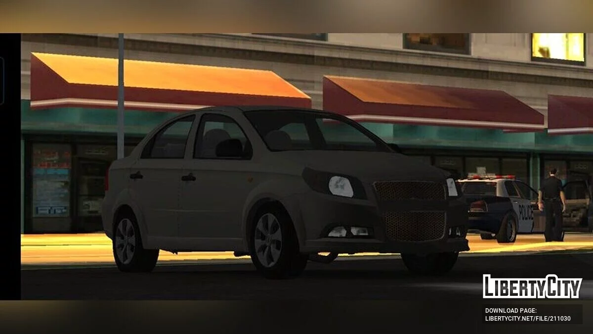 Chevrolet Aveo Nexia 2018 / GTA San Andreas (iOS, Android)