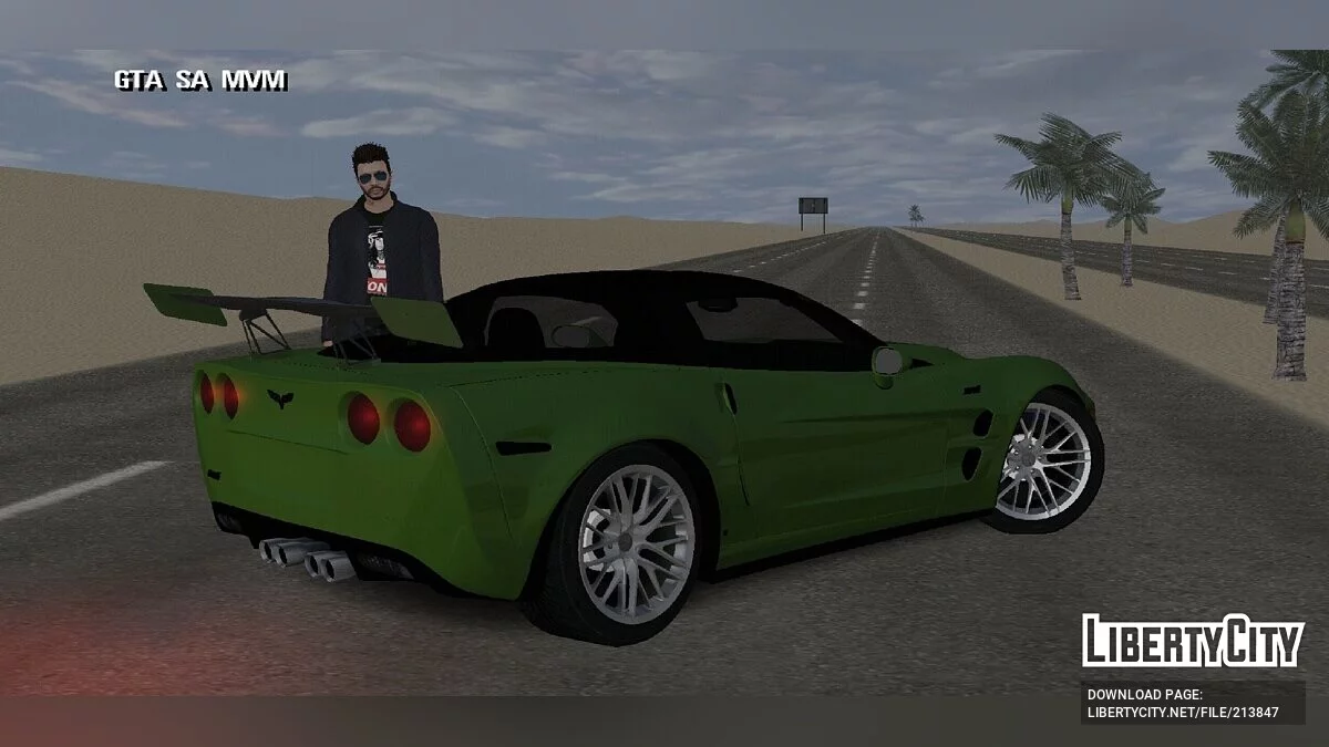 Chevrolet Corvette / GTA San Andreas (iOS, Android)