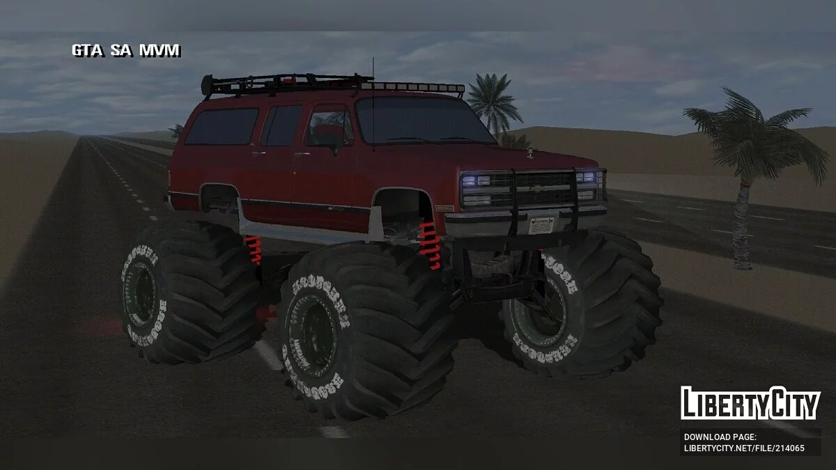 Chevrolet Monster V1 / GTA San Andreas (iOS, Android)