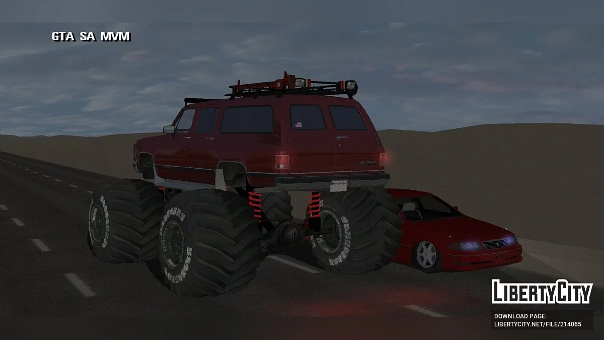 Chevrolet Monster V1 / GTA San Andreas (iOS, Android)