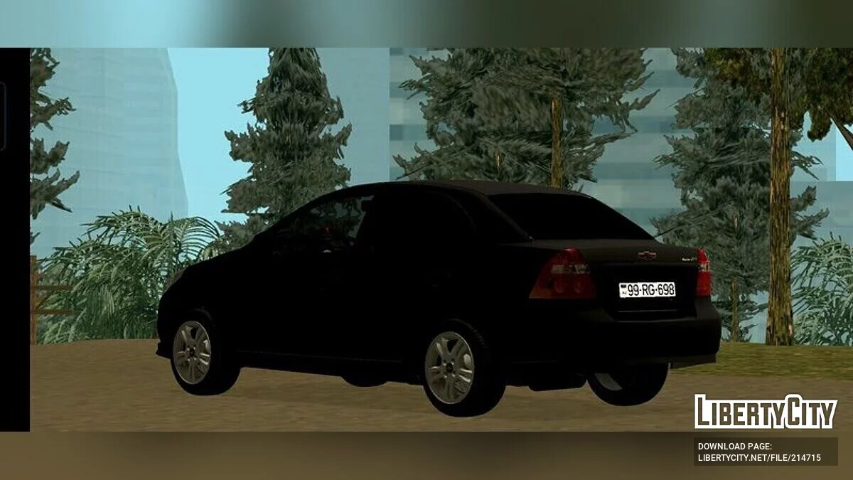 Chevrolet Aveo Azerbaijan Style / GTA San Andreas (iOS, Android)