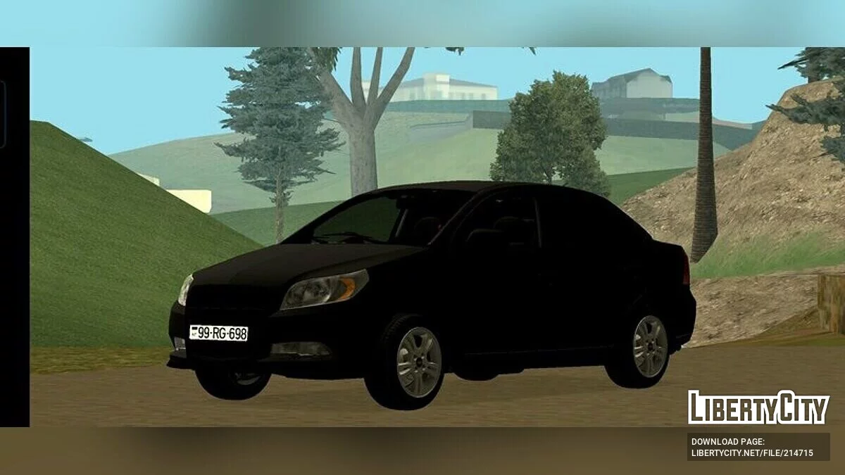 Chevrolet Aveo Azerbaijan Style / GTA San Andreas (iOS, Android)