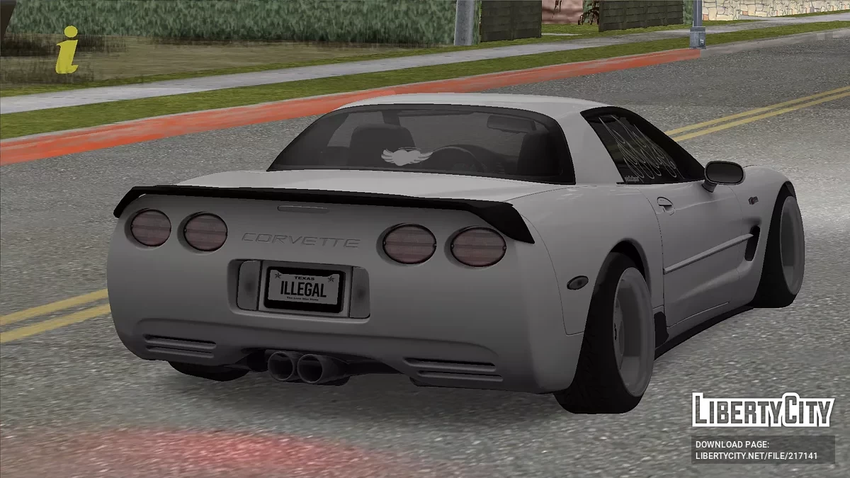 Chevrolet Corvette C5 / GTA San Andreas (iOS, Android)