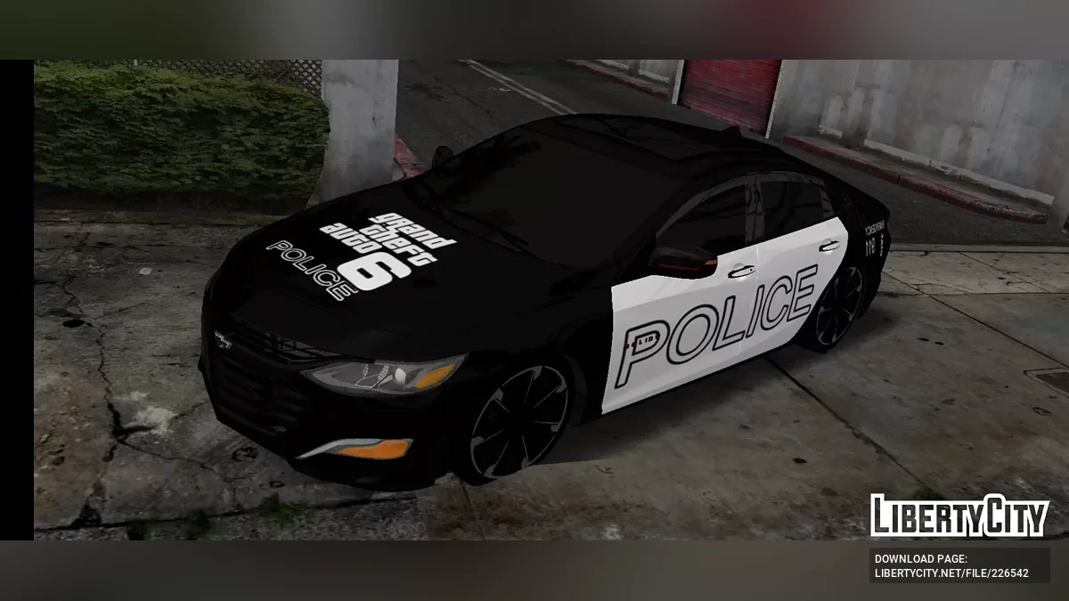 Chevrolet Malibu Police / GTA San Andreas (iOS, Android)