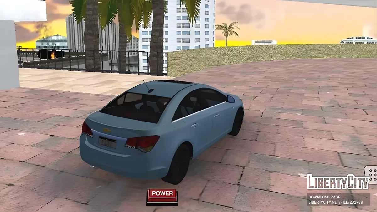 Chevrolet Cruze 2010 (Brazil Sedan) / GTA San Andreas (iOS, Android)