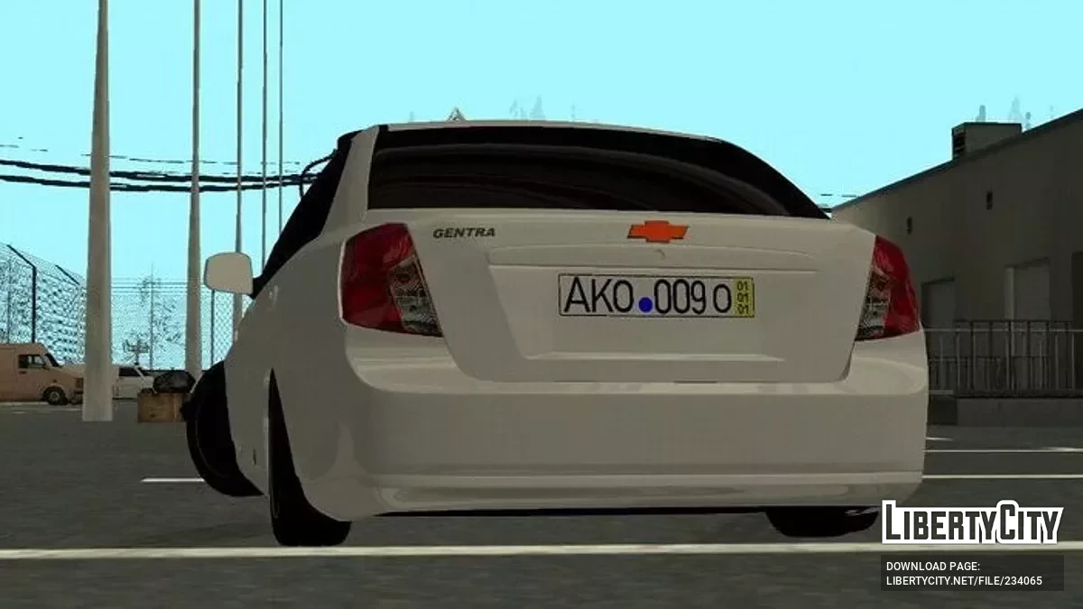 Chevrolet Gentra 2014 / GTA San Andreas (iOS, Android)