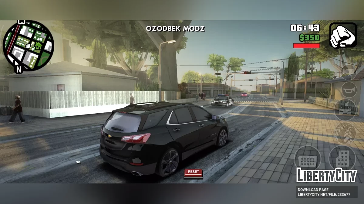 Chevrolet Equinox 2020 / GTA San Andreas (iOS, Android)