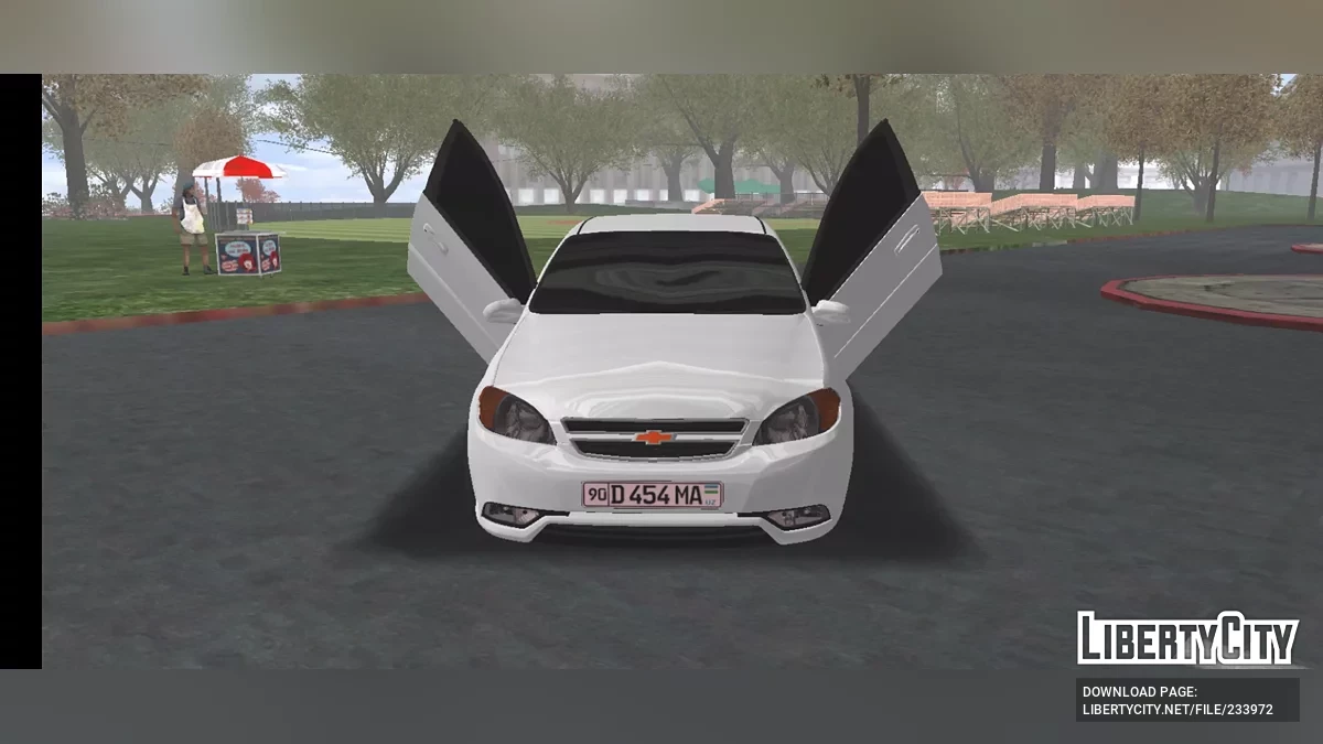 Chevrolet Gentra (Lambo Door) / GTA San Andreas (iOS, Android)