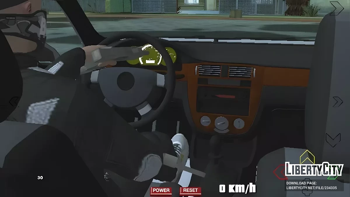 2005 Chevrolet Gentra Stock (Uzbek Sedan) / GTA San Andreas (iOS, Android)