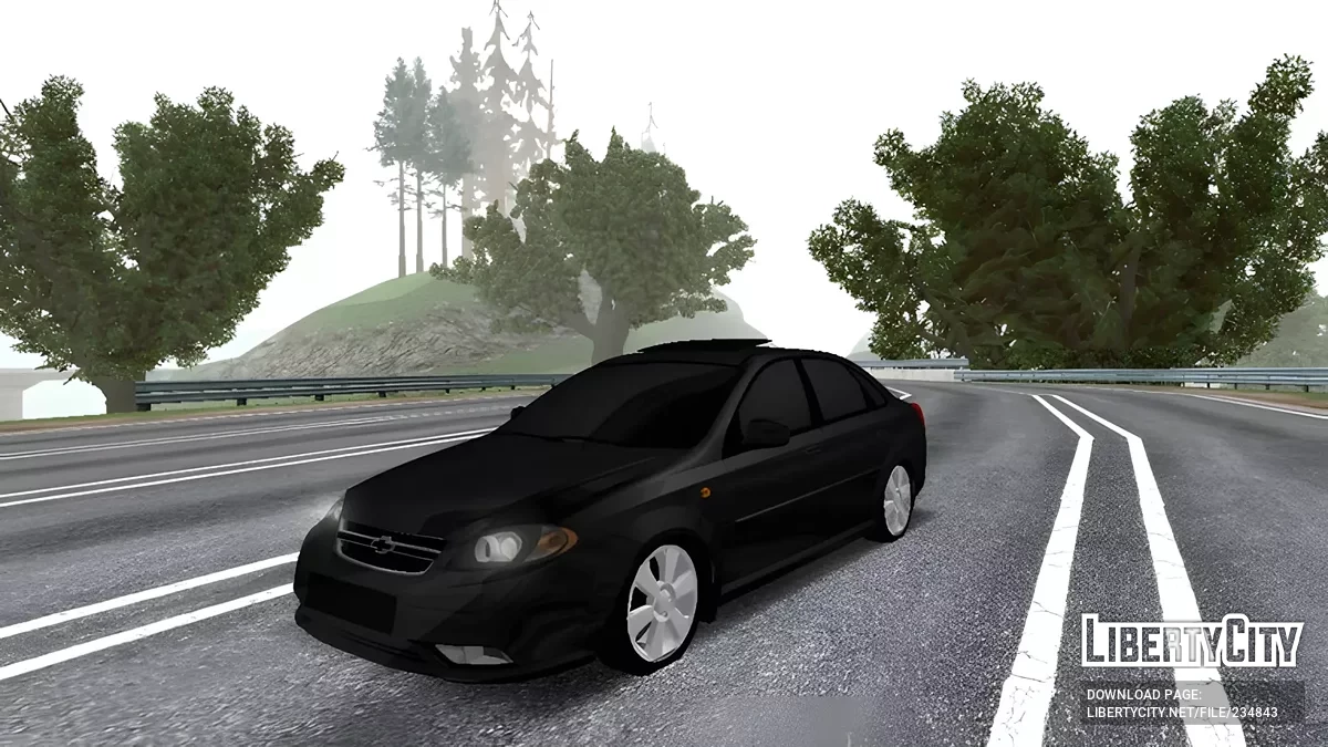Chevrolet Gentra 2016 / GTA San Andreas (iOS, Android)