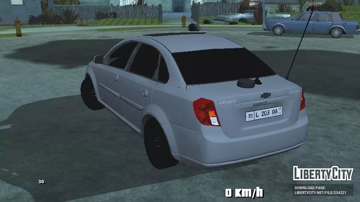 Chevrolet Gentra Oper (Uzbek Sedan) / GTA San Andreas (iOS, Android)