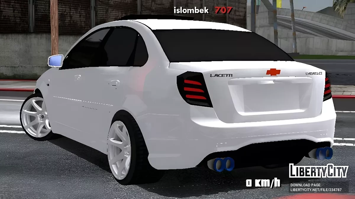 Chevrolet Gentra Super Tuning / GTA San Andreas (iOS, Android)