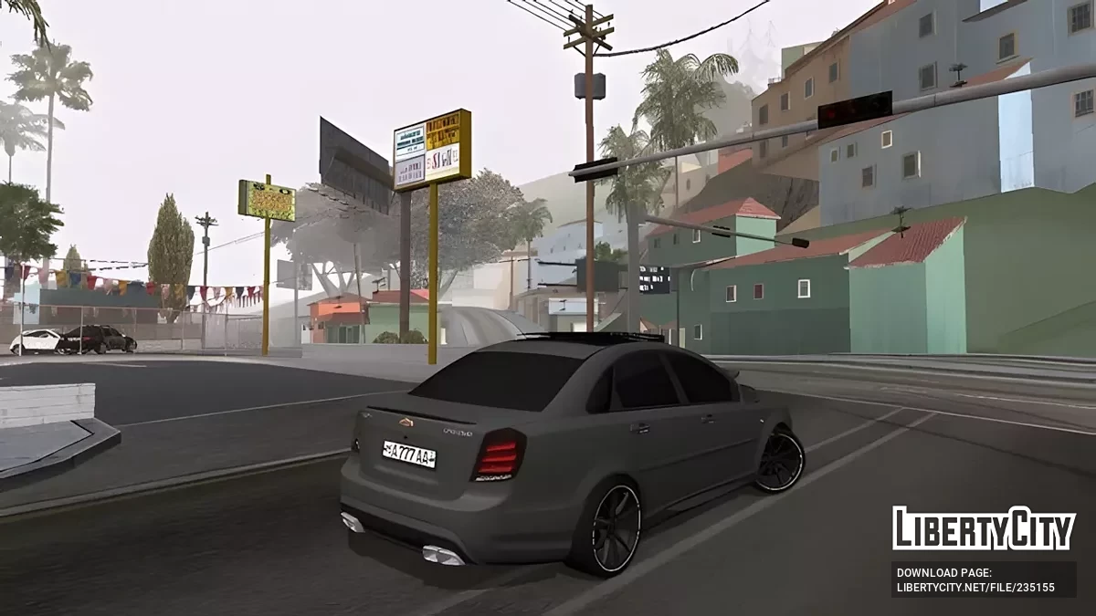 Chevrolet Lacetti Tuning / GTA San Andreas (iOS, Android)